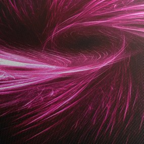 Obraz - różowa abstrakcja (125x70 cm)