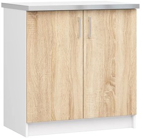 Dolna szafka kuchenna dąb sonoma 80 cm Z6-G22