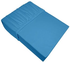 Prześcieradło Jersey z gumką Bielbaw 140x200 błękitne GRENO