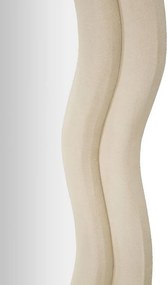 Lustro ścienne w materiałowej ramie, 160 cm