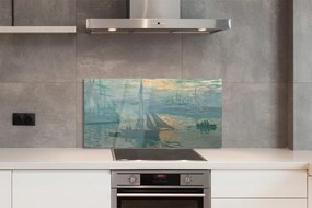 Szklany Panel Wschód Słońca - Claude Monet