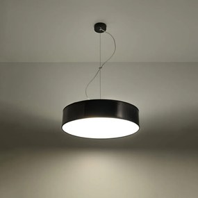 Czarna lampa wisząca ø 45 cm Atis – Nice Lamps
