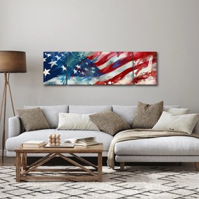 Obraz - Flaga USA (170x50 cm)
