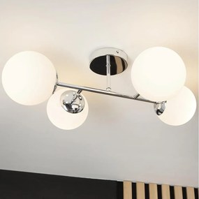 Brilagi - Przysufitowy żyrandol MALONY 4xE14/20W/230V błyszczący chrom