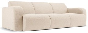 Beżowa sofa z materiału bouclé 235 cm Molino – Micadoni Home