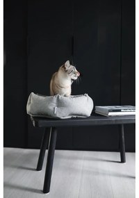 Antracytowe wełniane legowisko dla czworonoga ø 45 cm Calma Anthracite – MiaCara