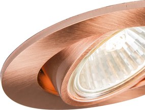 Inteligentny reflektor wpuszczany miedziany z możliwością przechylania, z Wifi GU10 - Cisco