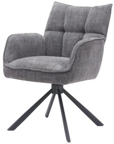 Szare krzesła zestaw 2 szt. Marilla – Unique Furniture