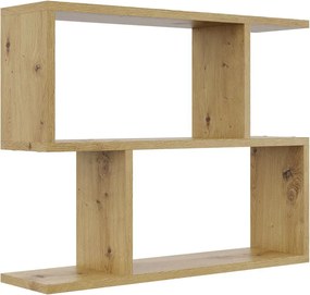 Skandynawska półka na ścianę w kolorze dąb artisan C9-C73