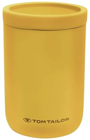 Musztardowy organizer łazienkowy na waciki z żywicy polimerowej Tom Tailor T-Color Bath – Wenko
