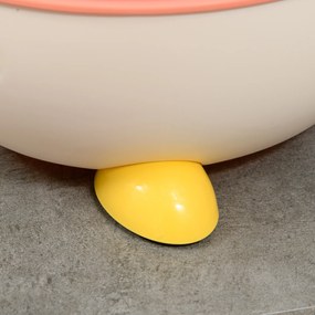 ZONEKIZ Dziecięcy nocnik w kształcie liska, nocnik dla dzieci z uchwytem