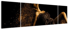 Obraz - Kobieta ze złota (170x50 cm)