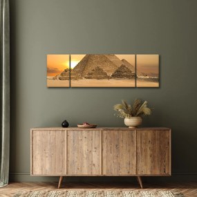 Obraz - Piramidy (170x50 cm)