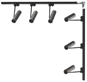 Zuma Line 3569 - Oprawa punktowa w systemie szynowym LISA 6xGU10/35W/230V czarna