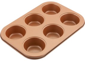 Lamart LT3091 forma na muffiny Copper, 26,5 x 18 cm