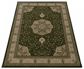 Dywan klasyczny Kashmir rozeta zielony 120 cm x 170 cm