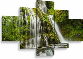 Obraz - Wodospad, Wind River Valley (125x70 cm)