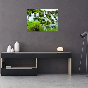 Obraz - wodospady (70x50 cm)