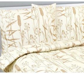 Bellatex Pościel flanelowa Trzcina, 140 x 200 cm, 70 x 90 cm