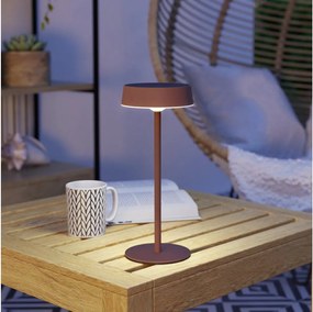 Eglo 75879-LED Solarna, ładowana lampa stołowa SIMERI LED/3W/5V 1800mAh IP44 pomarańczowa