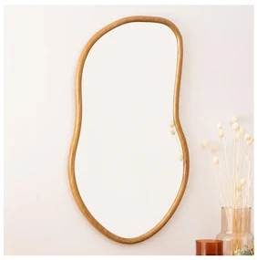 Atmosphera - Lustro ścienne LIVIA 75x45 cm pavlonie