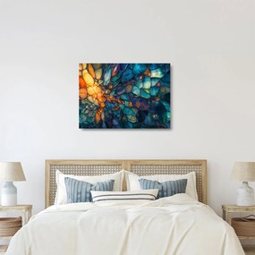 Obraz na szkle - Szklana mozaika (70x50 cm)