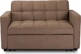 Elegancki fotel Smooth 3w1 – rozkładany fotel z funkcją łóżka i leżanki, z uchwytami