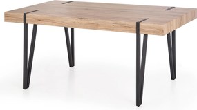 Nowoczesny stół do salonu Yohann dąb san remo