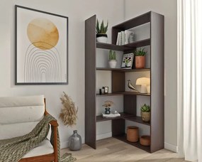 Modułowy regał na książki wenge N1-K45