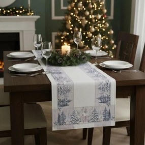Świąteczny bieżnik Zimowa nostalgia, 40 x 140 cm