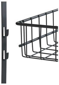 Półka na drzwi Wenko Rack Black