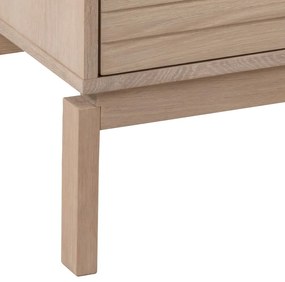 Niska komoda w dekorze dębu 180x80 cm Linley – Actona