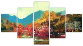 Obraz - Kolory jesieni (125x70 cm)