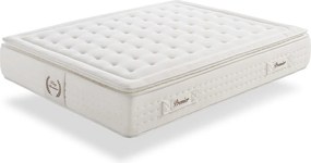 Materac Sprężyny kieszeniowe King Premier Spring - 150X200 cm - Moonia