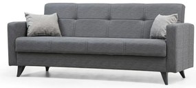 Sofa rozkładana Polya 3 ciemnoszara