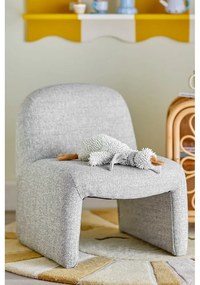 Szarobeżowy fotel dziecięcy Neel – Bloomingville Mini