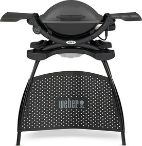 Elektryczny grill Weber Q1400STAND 2200W Szary Ciemny - Oryginalny i Praktyczny Design