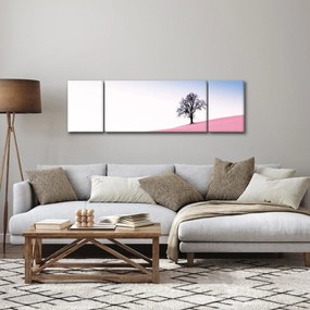 Obraz - Różowy sen (170x50 cm)
