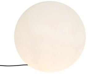 Nowoczesna lampa zewnętrzna biała 56 cm IP65 - Nura