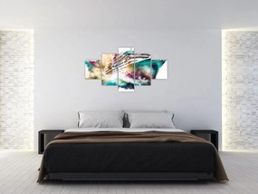 Obraz - Akwarela morska (125x70 cm)