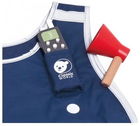 Classic world little firefighter set costume tools 8 pcs.