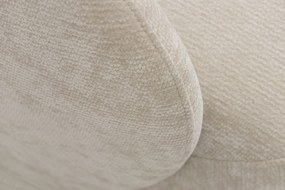 Kanapa z funkcją spania Dinel - jasny beżowy szenil Vibe 06