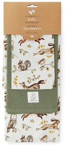 Bawełniane ścierki zestaw 3 szt. 45x65 cm Forest Fable – Cooksmart ®
