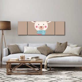Obraz - Mysz z szalikiem (170x50 cm)