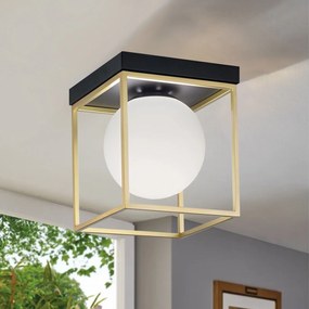 Lampa sufitowa plafon APP1166-1C Gold White