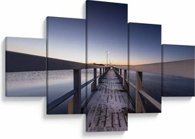 Obraz - Na molo (125x70 cm)