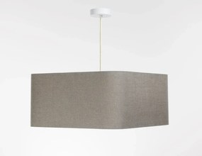 Lampa wisząca KWADRO LEN 001-40w20 jasna beżowa BPS KONCEPT