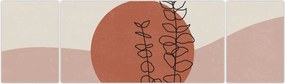 Obraz - Boho leaves N⁰1 (170x50 cm)