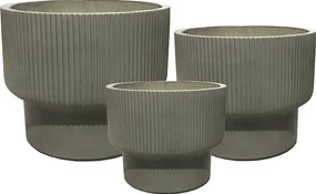 DONICE OGRODOWE OLIVA ZESTAW 3 SZT.