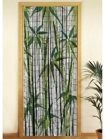 Zielona bambusowa zasłona do drzwi 200x90 cm Bamboo – Maximex